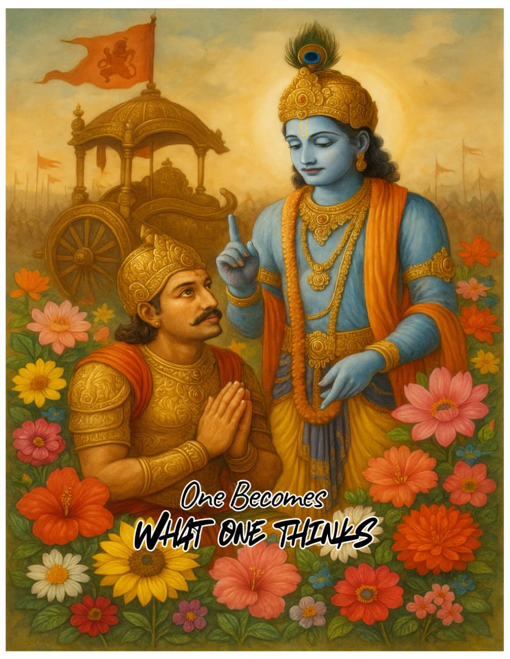 Bhagavad Gita Lined Notebook Journal with Quotes 120 Pages stumbit books